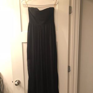 Long black dress